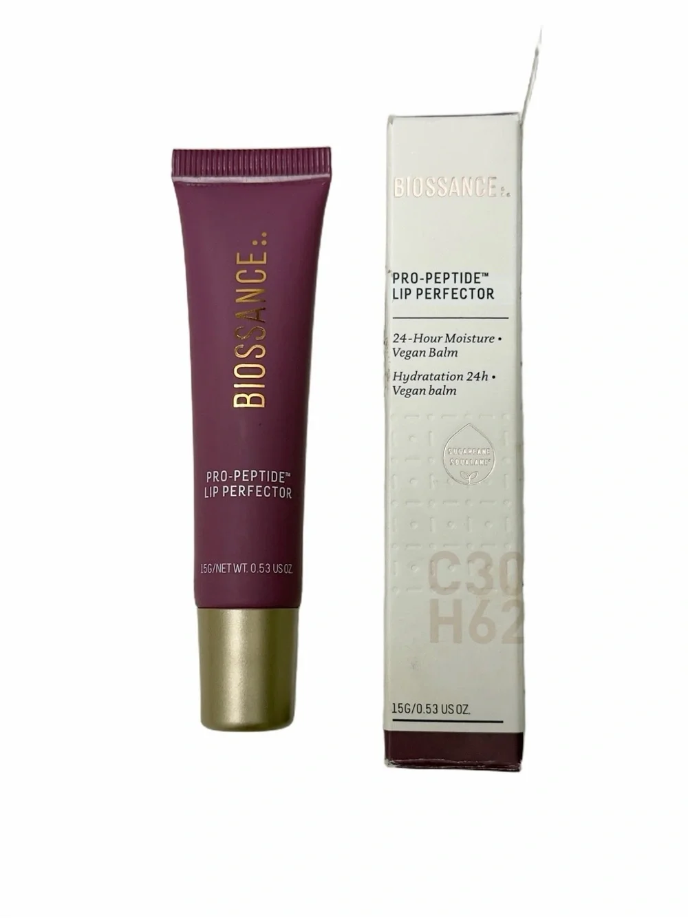 Biossance Pro-Peptide™ Lip Perfector- Cosmic Cocoa, Super Nova